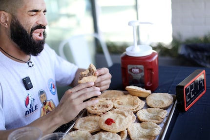 At what point does James Webb start to tire of eating three-dozen meat pies?