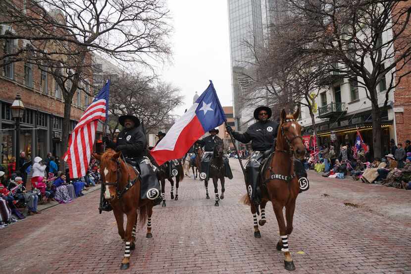 Expect to see lots of horses at the Fort Worth Stock Show's "All Western Parade" on Jan. 18...