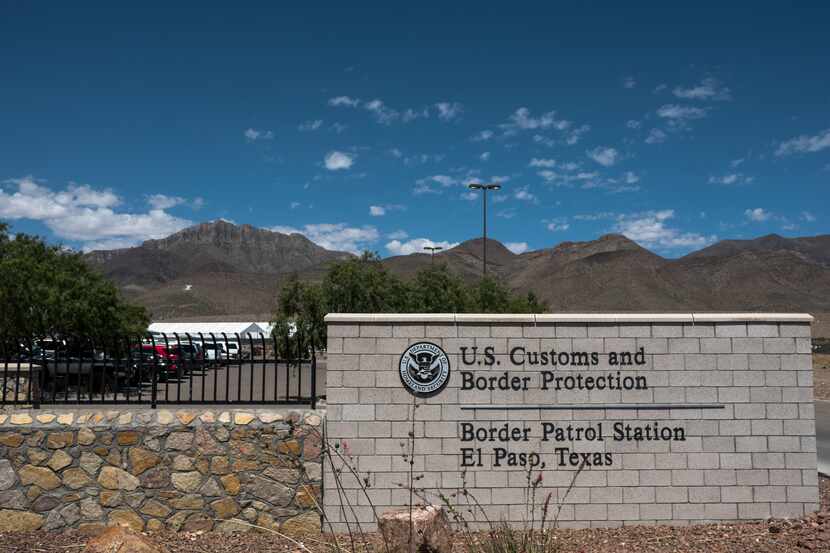 The Customs and Border Protection station in El Paso, Texas.
