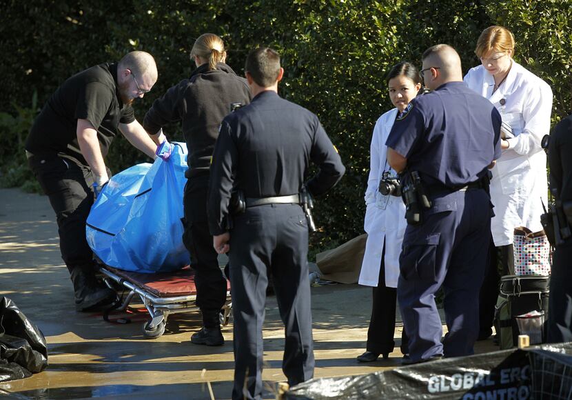 Dallas County medical examiners removed the body of a third victim of Wednesday morning's...