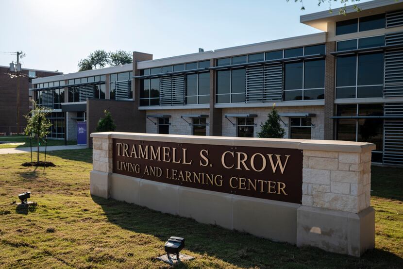 The new Trammell S. Crow Living and Learning Center on the campus of Paul Quinn College is...