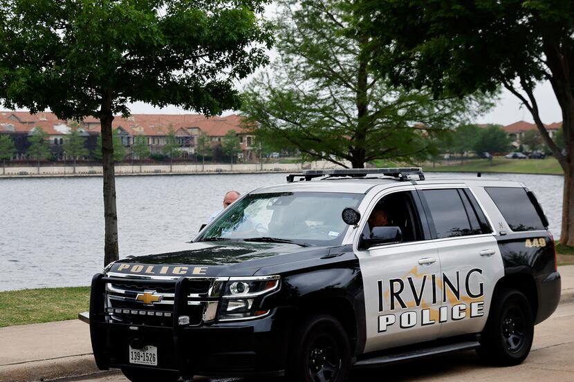 An Irving police vehicle is pictured in this file photo. Police have charged a 15-year-old...