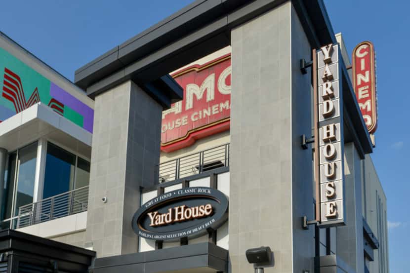 Yard House and Alamo Drafthouse Cinema at the Toyota Music Factory in Las Colinas. (Robert...