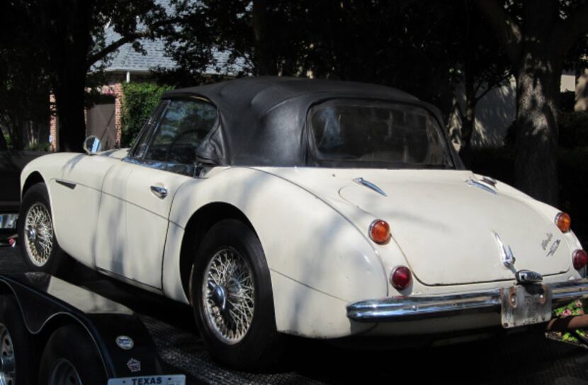 A 1967 Austin Healey sports car was delivered to a Southlake man last month.