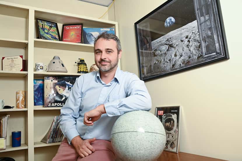Matt Siegler, a research professor in SMU's department of Earth sciences and a researcher at...