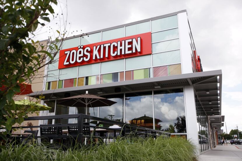 Plano Based Zoës Kitchen Announces