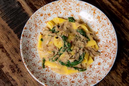 Many will ask: What about the rabbit pappardelle? It's one of the original Gemma dishes that...