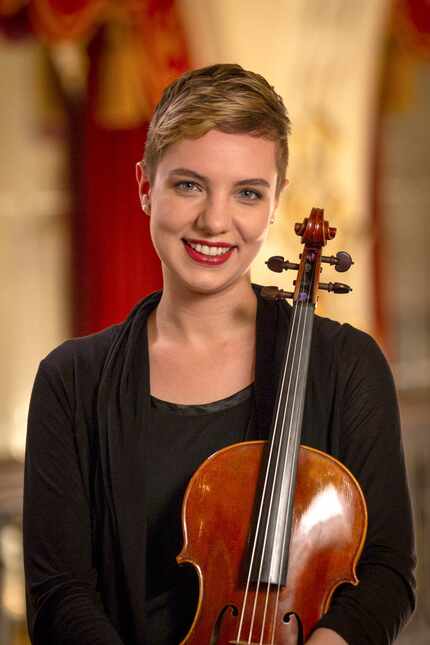 Meredith Kufchak, the new principal violist for the Dallas Symphony Orchestra.