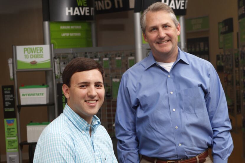 Southern Methodist University law student Jeff Connor (left)  is interning at Interstate...