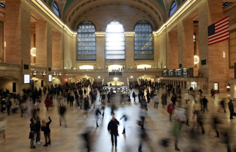 Grand Central in New York City is one of the most visited tourist destinations in the world.