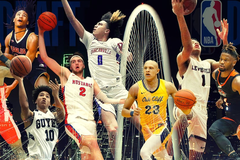 The 2023 NBA draft pool includes eight prospects who attended Dallas-area high schools — a...