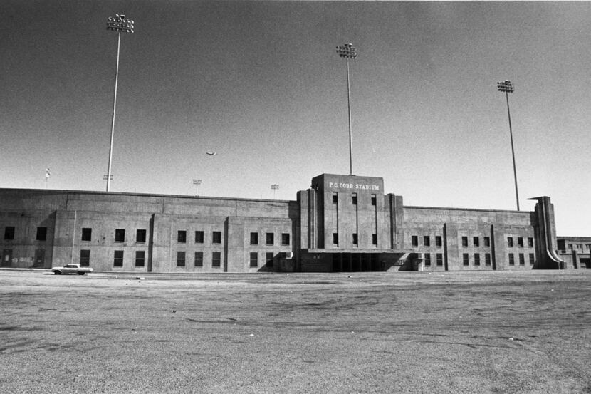 P.C. Cobb Stadium hosted high school football and even a professional team.