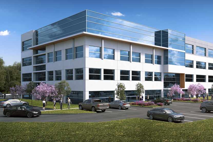 Heady Investments' new Allen building is on U.S. Highway 75.