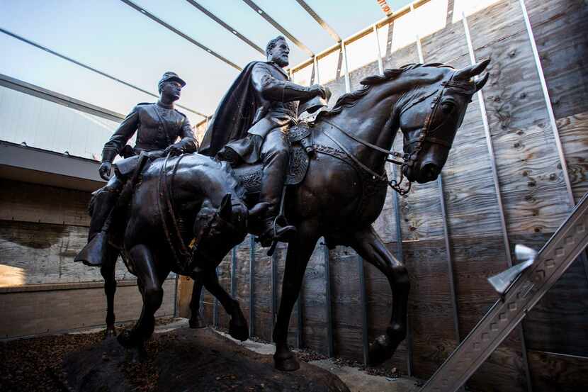 Alexander Phimister Proctor's statue of Robert E. Lee and a young soldier has been in...