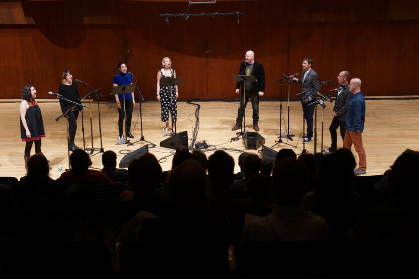  "Roomful of Teeth" performed at Caruth Auditorium in Dallas on Monday. 