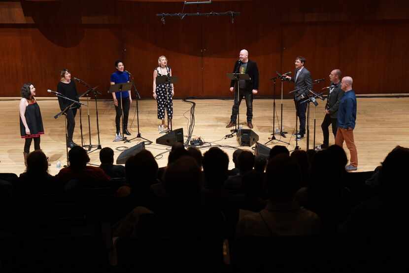  "Roomful of Teeth" performed at Caruth Auditorium in Dallas on Monday. 
