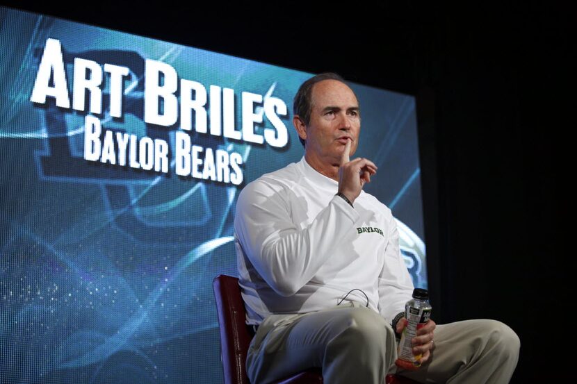 Second-team coach: Art Briles (20% of the vote)