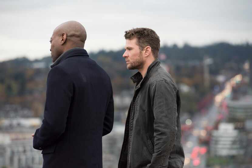 SHOOTER -- "Pilot" -- Pictured: (l-r) Omar Epps as Isaac Johnson, Ryan Phillippe as Bob Lee...