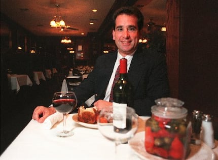 Bob Sambol, pictured here in 1998, founded Bob's Steak and Chop House.