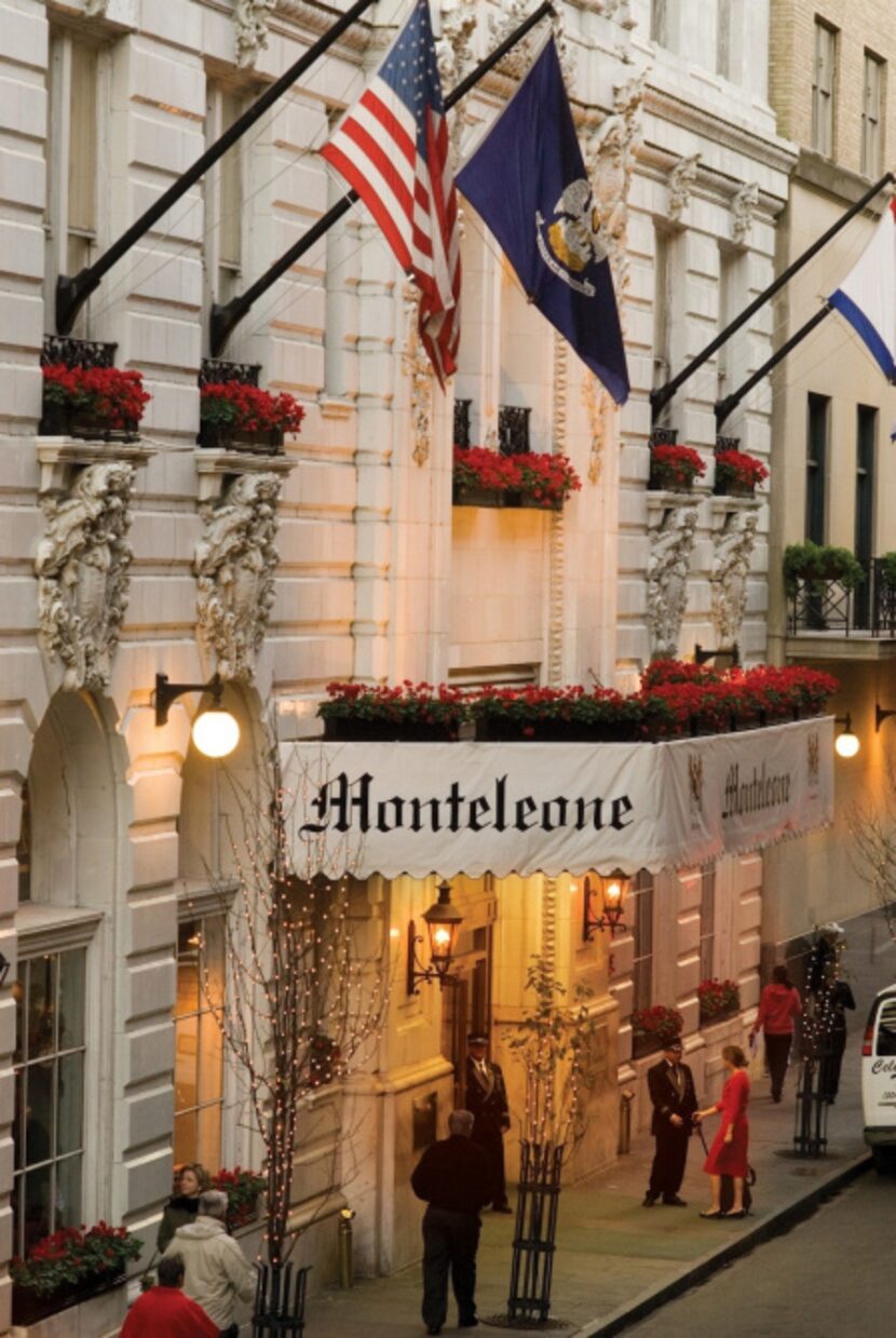 The upscale Hotel Monteleone in New Orleans is famous for its rotating Carousel Bar.