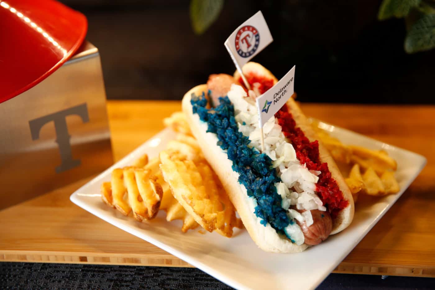 The RWB (Red White & Blue) Dog, using Best Maid Pickles, a combination of savory, sweet and...