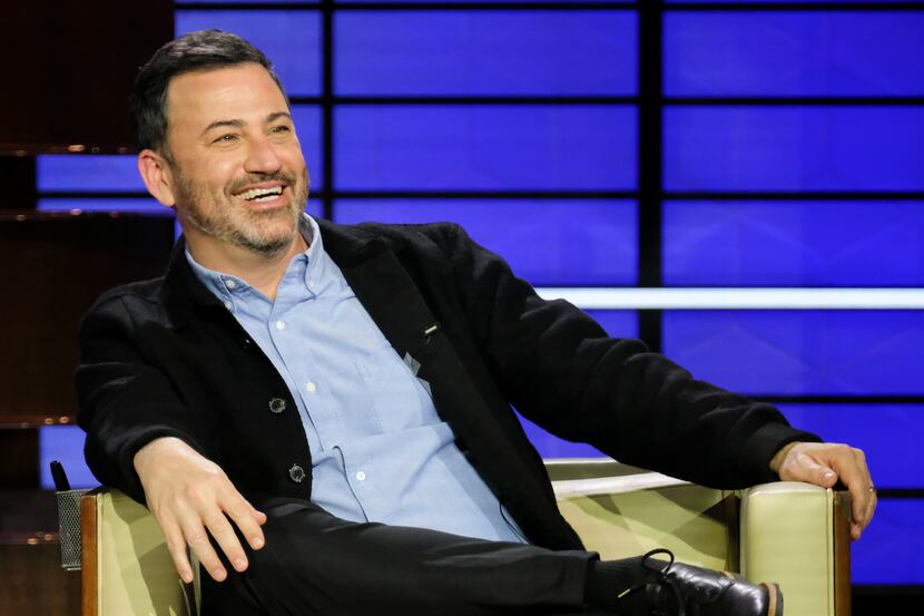 Jimmy Kimmel (pictured) is sending his 'Jimmy Kimmel Live' castmate Guillermo Rodriguez on a...