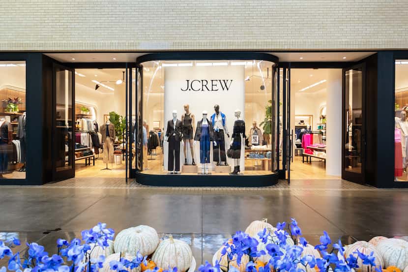 Newly remodeled J.Crew store at NorthPark Center. The store opened this month after being...