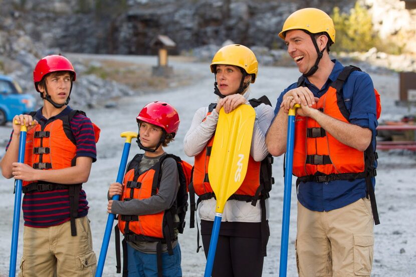 As you can imagine, the Griswold family's attempt at white-water rafting doesn't go as planned.