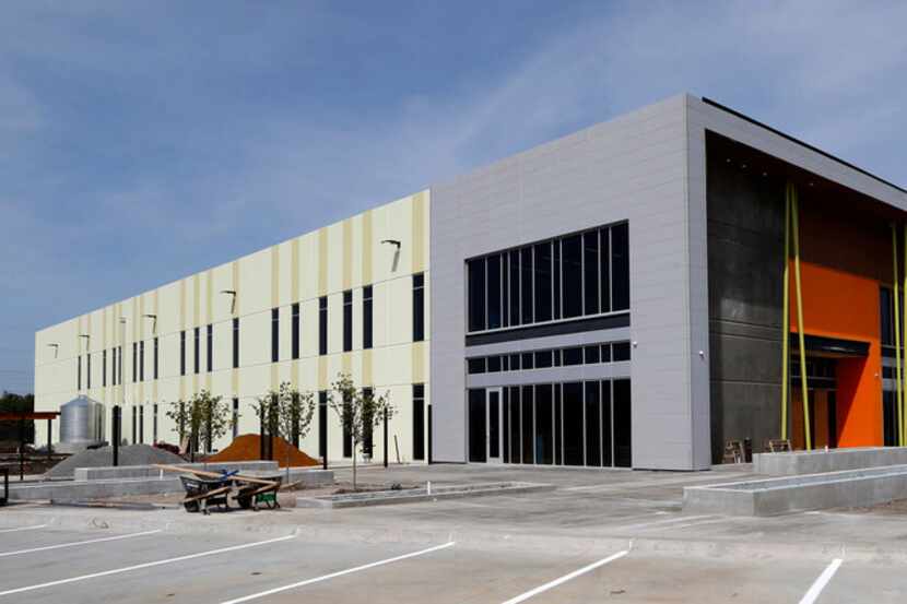 The exterior of the new North Texas Food Bank Perot Family Campus in Plano.