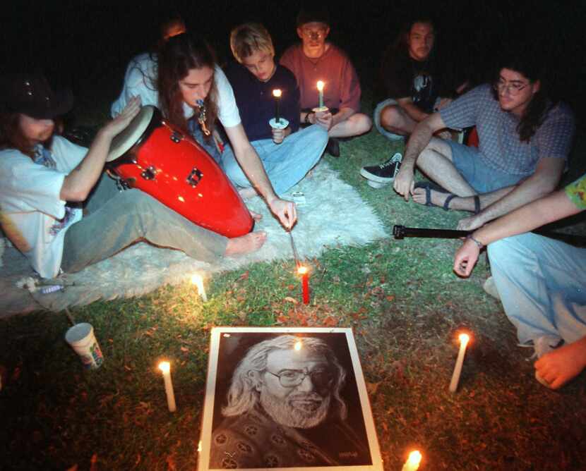 In August 1995, Deadheads gathered in Lee Park for a candlelight  vigil to mark the death of...