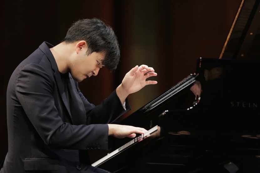 Yekwon Sunwoo performs in the Semifinal Round of the Van Cliburn International Piano...