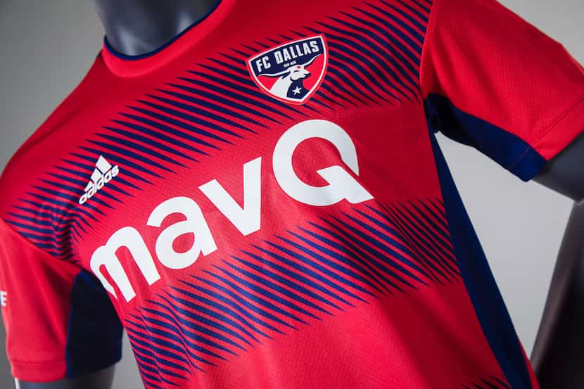 El jersey que usará el FC Dallas en la temporada 2022 de la MLS.