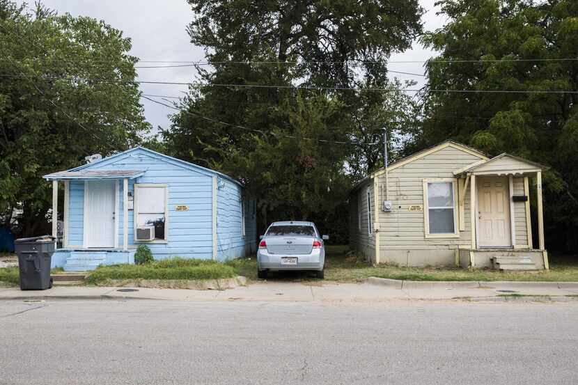 Trescientos familias corren el riesgo de ser desalojadas en West Dallas. (DMN/ASHLEY LANDIS)
