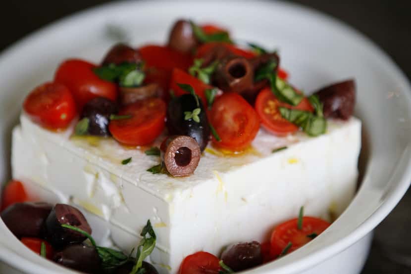 Tomato and Herb Baked Feta