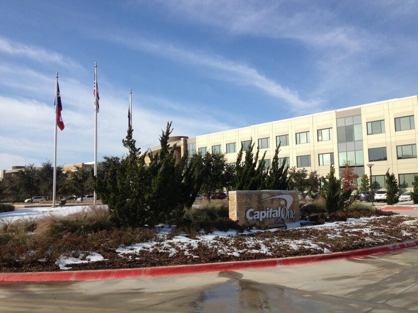 
Capital One
Construction just started on the seventh building in Capital One’s Plano...