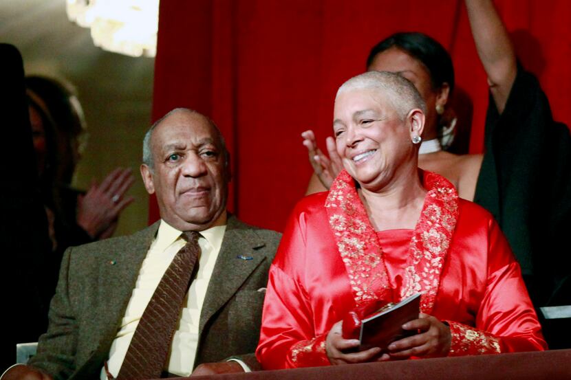 Camille Cosby, who was at Bill's side as he received the Mark Twain Prize for American Humor...
