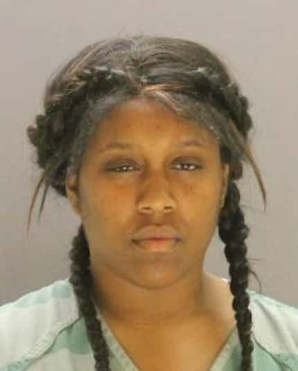 Symone Berry is jailed on more than $100,000 bail. (Dallas County Jail)