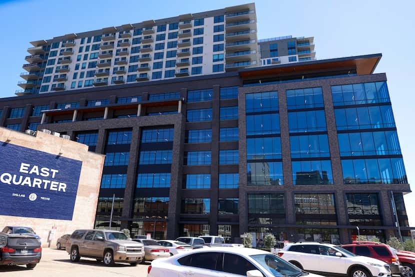 The office space at 300 S. Pearl is in downtown Dallas' East Quarter development.
