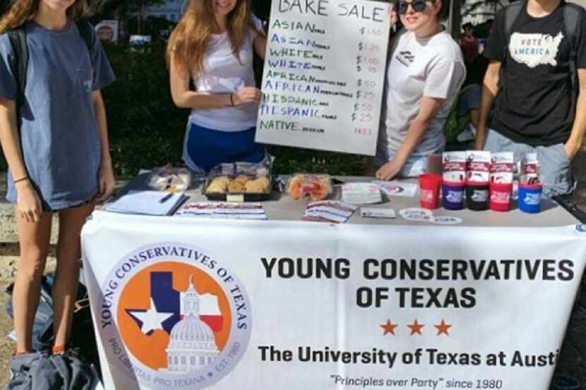 A photo posted on the YCT-UT (Young Conservatives of Texas-The University of Texas at...
