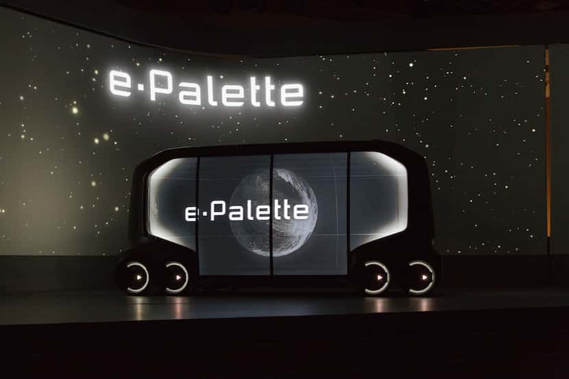 Toyota's concept vehicle, the e-Palette, debuted at this year's Consumer Electronics Show in...