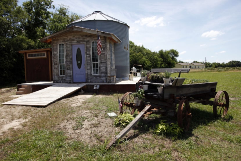 Owner Gwen Snyder runs a gift shop of lavender wares at  Savannah Meadows, an eco-tourism...