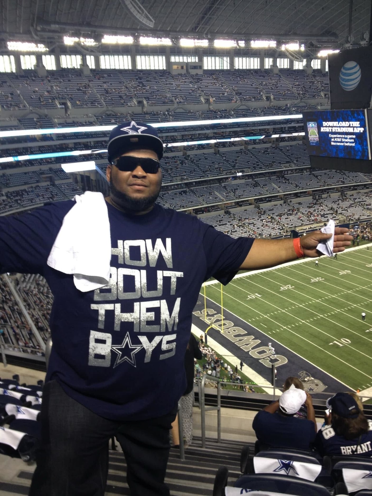 Terrell Roussell loved the Cowboys. He loved cheering on the Cowboys with his father, Victor...