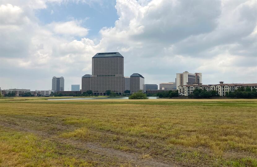 Wells Fargo is looking at a large vacant property in Las Colinas that's near the Irving...