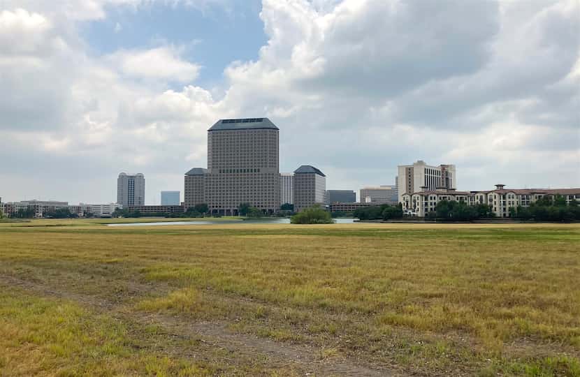 Wells Fargo is looking at a large vacant property in Las Colinas that's near the Irving...