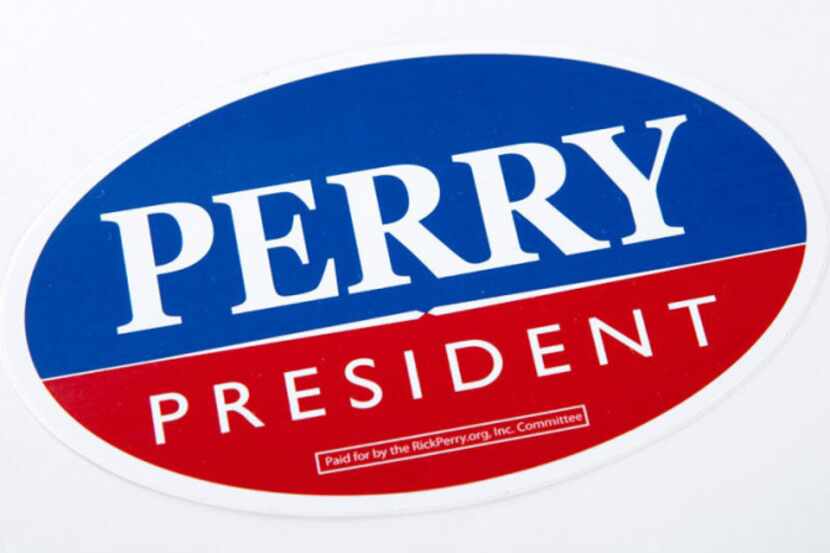 A Rick Perry spokesman says there wasn't much merchandise left to discard after the governor...