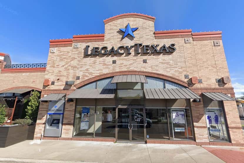 A bank robber was wearing a large fake nose when he struck a LegacyTexas Bank on Monday...