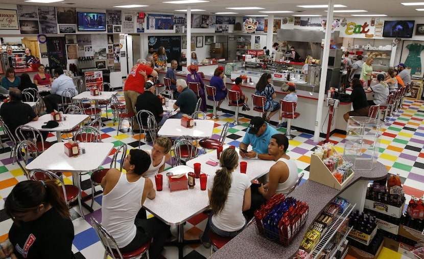 Big State Fountain Grill is a diner in Irving.