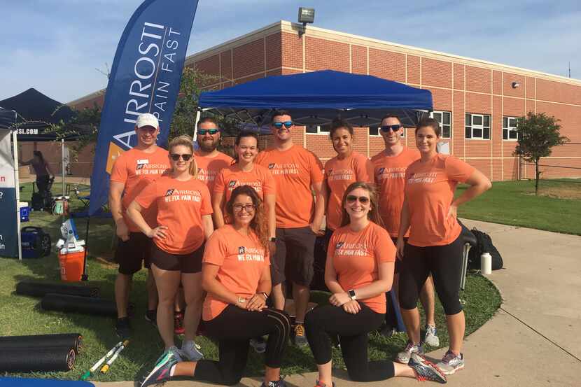 Airrosti Rehab Centers treatment teams helped with athlete services at a recent Camp...