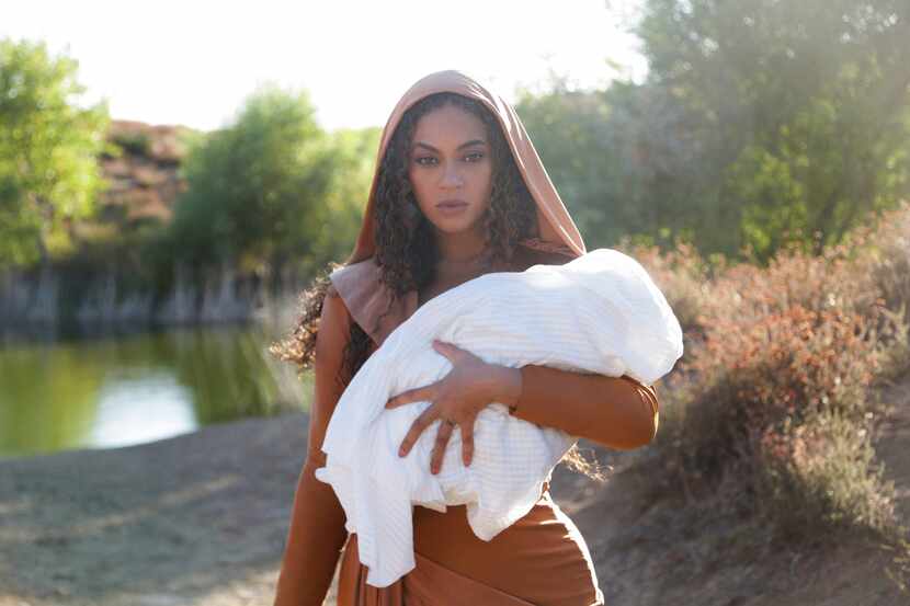 Beyoncé in a scene from her visual album "Black is King," which premiered on Disney Plus.