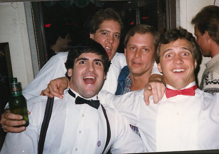 (L-R) Mark Cuban, Scott Susens, Martin Woodall and Greg Schipper.